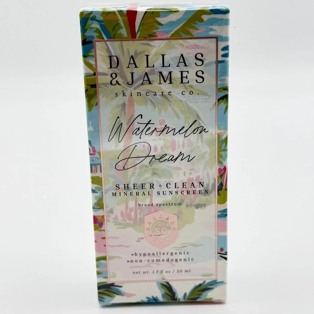 Dallas & James Watermelon Dream Mineral Sunscreen SPF 50 1.7‎ oz